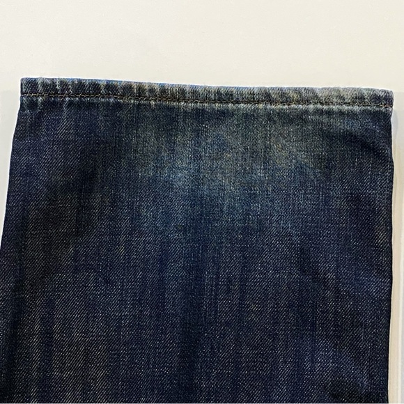 BURBERRY BRIT DARK BLUE CAVENDISH STRAIGHT LEG JEANS - Picture 11 of 13